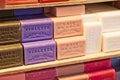 French soap from Marseille Royalty Free Stock Photo