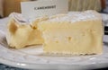 Munster gerome French cheese, strong-smelling soft cheese with subtle taste, made mainly from milk first produced in Vosges