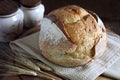 French sourdough bread Royalty Free Stock Photo