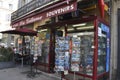 Avignon, 10th september: Local Souvenirs Shop of Avignon in Provence France