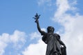 French statue of Liberty in Place de la Republique