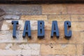 French Tabac Sign