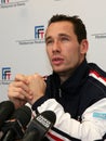 French tennisman's Michael Llodra Royalty Free Stock Photo