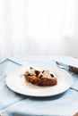 French toast with apricot jam Royalty Free Stock Photo