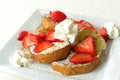 French Toast Breakfast Fruit Royalty Free Stock Photo