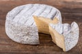 French tomme cheese Royalty Free Stock Photo