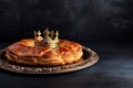 It is a French tradition to serve galette de roi for dinner.
