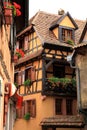 French village, Alsace, France Royalty Free Stock Photo