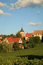 French village, Alsace, France Royalty Free Stock Photo