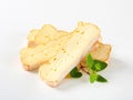 French washed rind cheese Royalty Free Stock Photo
