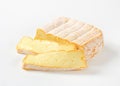 French washed rind cheese Royalty Free Stock Photo