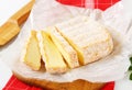 French washed rind cheese Royalty Free Stock Photo