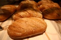 French breads in chinese bakery Royalty Free Stock Photo