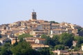 French wine village of Sablet in the Vaucluse department in the Provence-Alpes-CÃ´te d\'Azur region in southeastern France. Royalty Free Stock Photo
