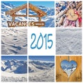 2015, French winter mountain holiday