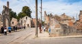 The French World War 2 massacre memorial village of Oradour-sur-Galne