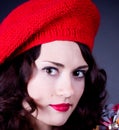 Frenchwoman in red beret