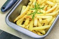 Frensh fries with rosemary Royalty Free Stock Photo