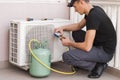 Freon air conditioner refill