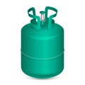 Freon tank of Refrigerant - cooling gas reservoir Royalty Free Stock Photo