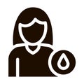 Frequent Urination Symptomp Pregnancy glyph icon