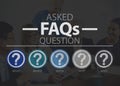 Frequently Asked Questions Asking Reply Response Concept Royalty Free Stock Photo