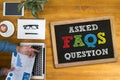 Frequently Asked Questions Faq Feedback Concept