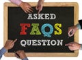 Frequently Asked Questions Faq Feedback Concept Royalty Free Stock Photo