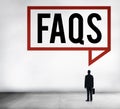 Frequently Asked Questions Faq Feedback Information Concept Royalty Free Stock Photo