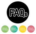 Frequently Asked Questions - FAQs- Icon