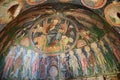 Fresco in cave church. Cappadocia.Turkey Royalty Free Stock Photo