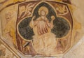 Fresco Baptisterium Saint Johannes Royalty Free Stock Photo