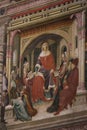 Fresco in the Basilica of San Petronio, Bologna