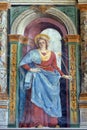 Fresco in the Cathedral dedicated to the Blessed Virgin Mary under the designation in Verona