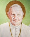 Fresco of Pope Saint John XXIII