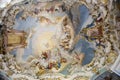 Fresco Church Wies, Germany Royalty Free Stock Photo