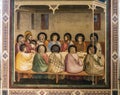 Last Supper by Giotto in Scrovegni Chapel