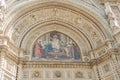 Fresco at Il Duomo Florence, Italy Royalty Free Stock Photo