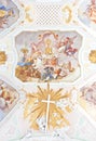 Fresco ochsenhausen Royalty Free Stock Photo