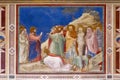 Raising of Lazarus by Giotto in Scrovegni Chapel