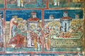 Fresco painting from Humor Monastery