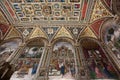 Fresco Piccolomini Library, Duomo, Cathedral, Siena, Tuscany, Toscana, Italy, Italia Royalty Free Stock Photo