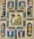 Fresco in Piccolomini Library, Siena