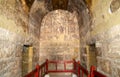 Fresco at Quseir (Qasr) Amra desert castle near Amman, Jordan