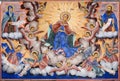 Fresco of Rila Monastery in Bulgaria Royalty Free Stock Photo