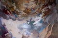 Fresco in Sacro Monte, Unesco Royalty Free Stock Photo