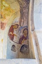 The fresco in the semi-dome