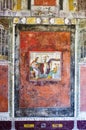 Fresco of Venus and Mars in a house of ancient Pompeii
