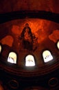 Fresco of Virgin Mary and Jesus, interior of Hagia Sophia