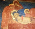 Fresco in Crypt of Siena Cathedral